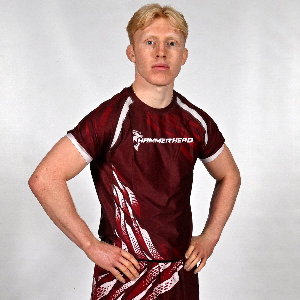 Undertow Rashguard - Maroon