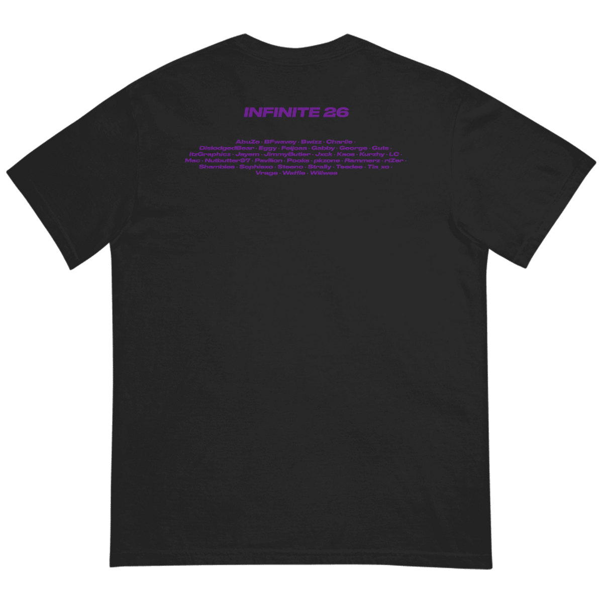 Infinite Black Tee