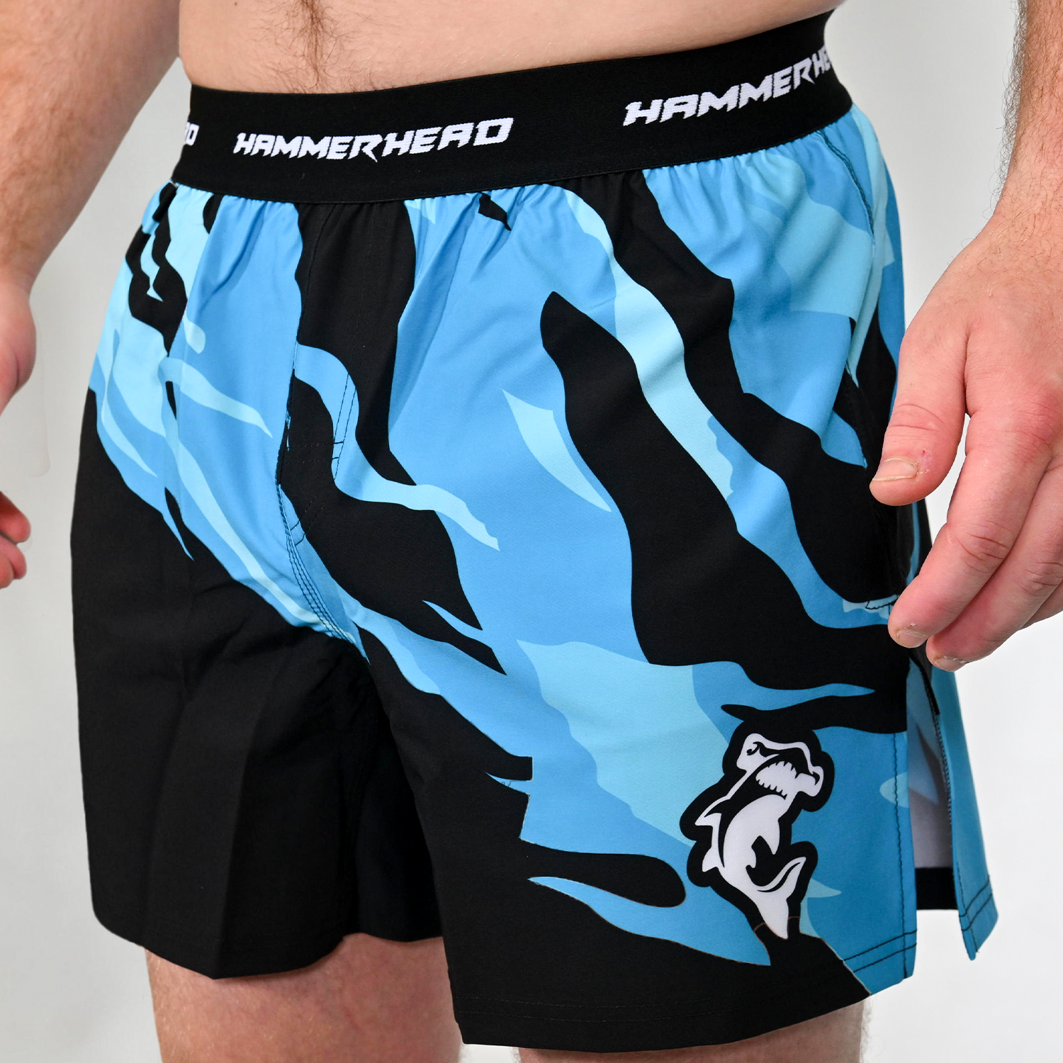 Horizon Blue Hybrid Shorts