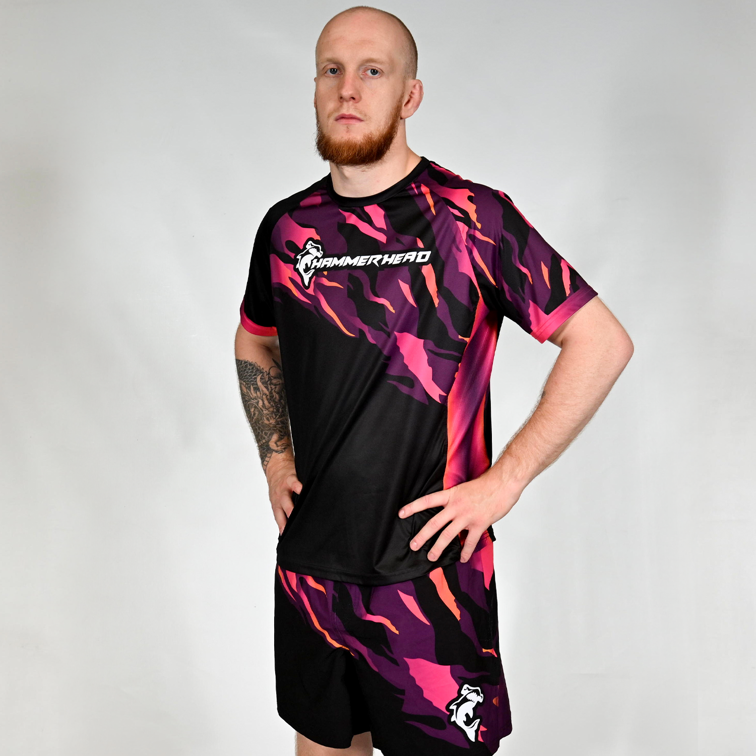 Horizon Purple MMA Tee