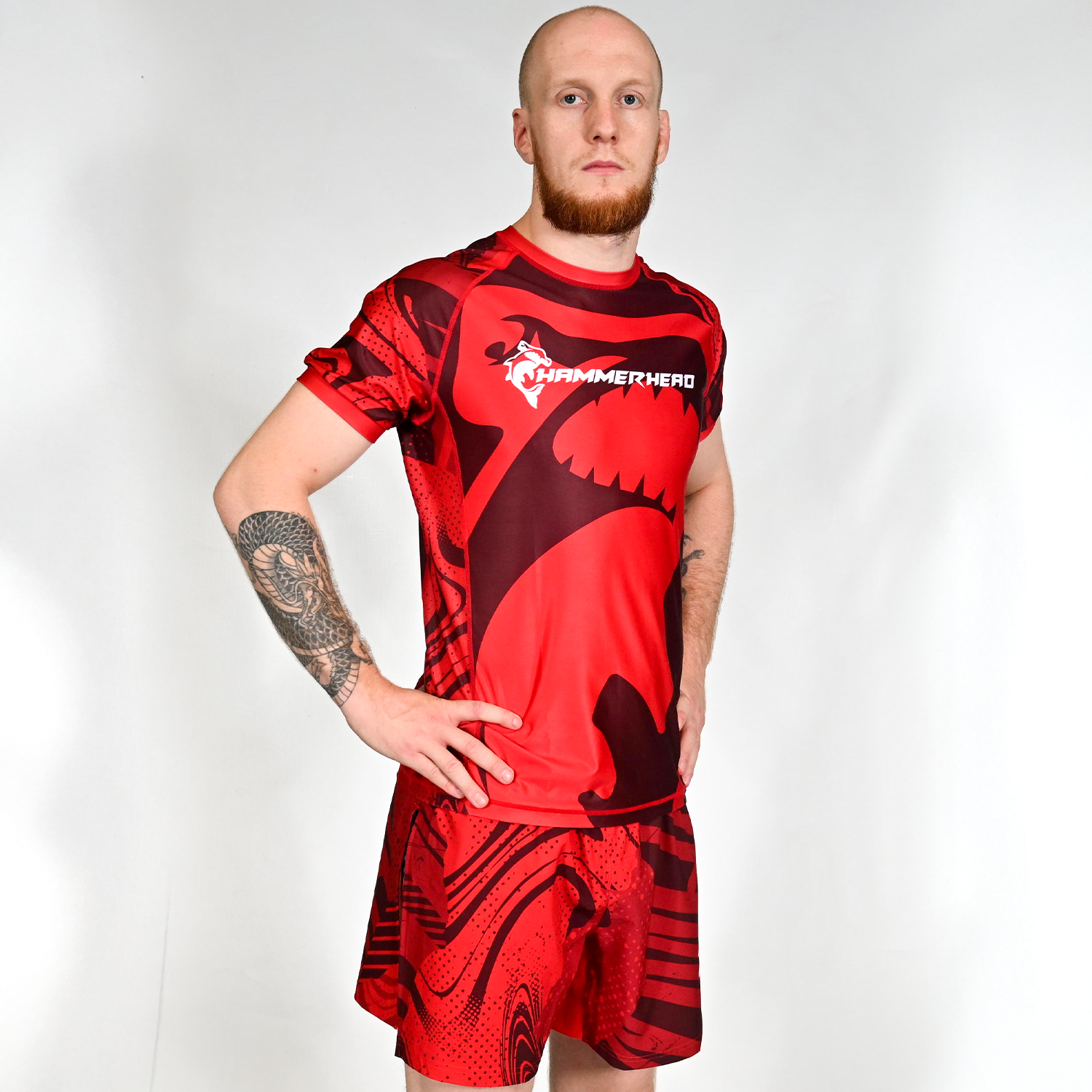 Red Apex MMA Tee