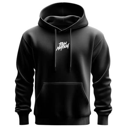 Pain Nation Casual Black Hoodie