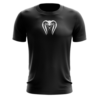 Vicious Gaming Black Print Tee