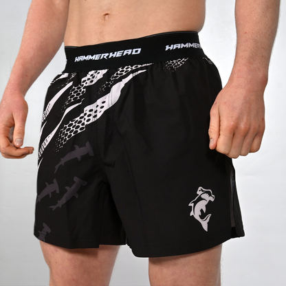 Undertow Low - Mid Split Shorts - Black