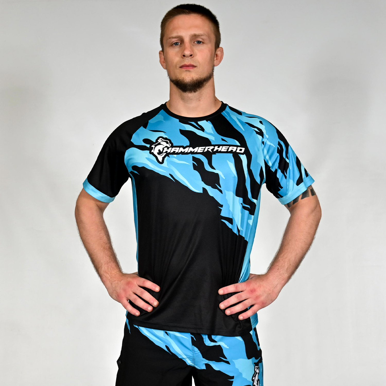 Horizon Blue MMA Tee