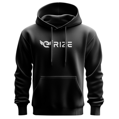 eRize Casual Black Hoodie