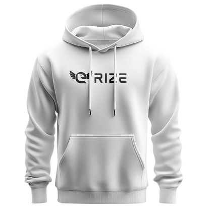 eRize Casual White Hoodie