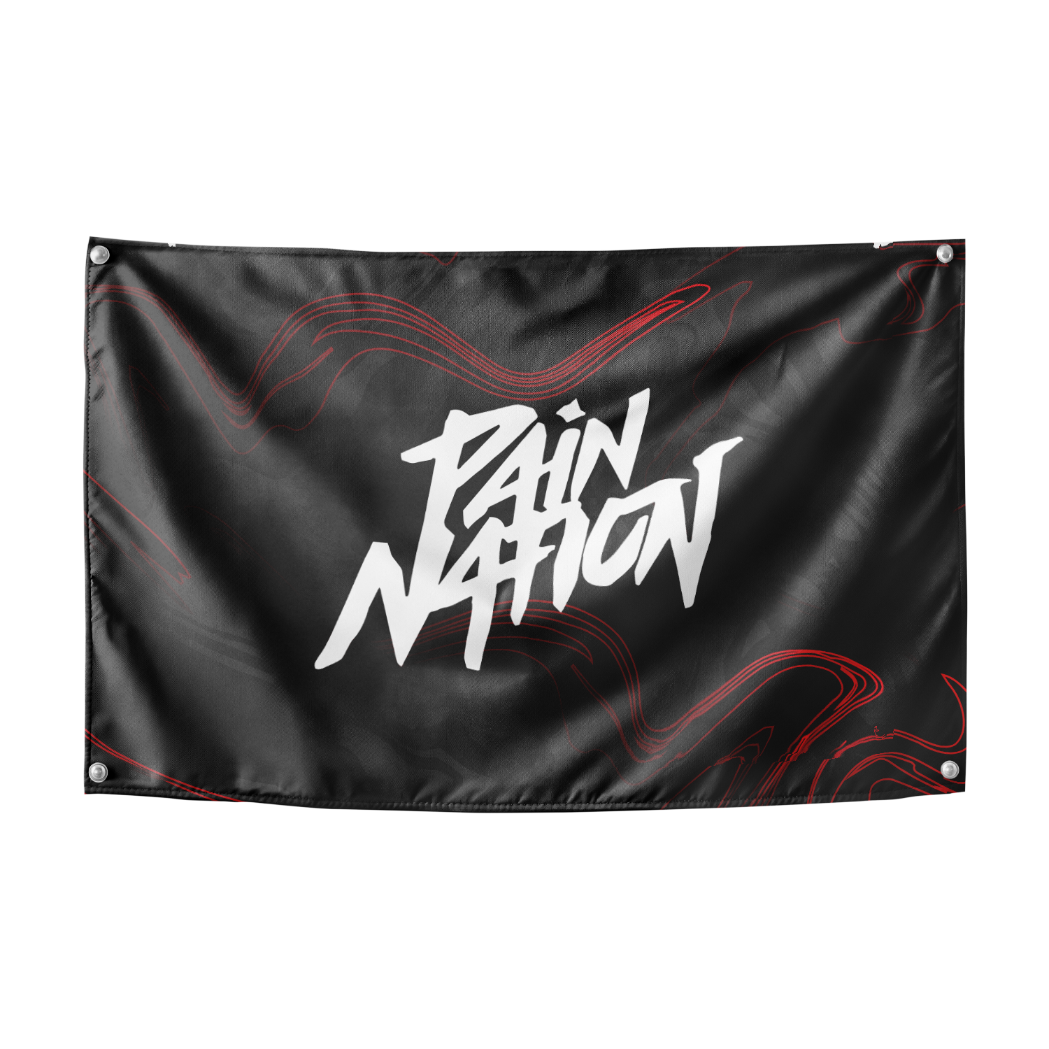 Pain Nation Wall Flag