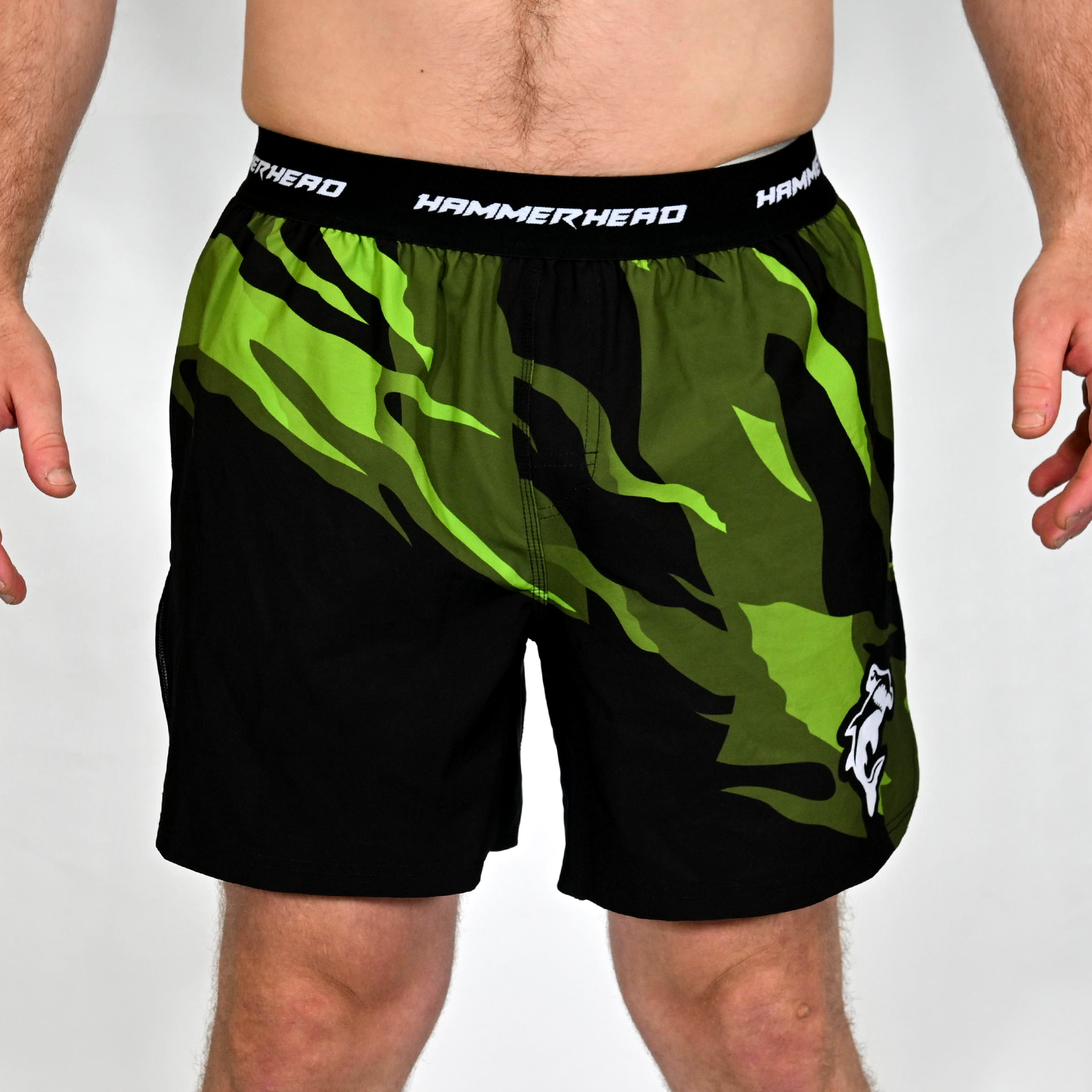 Horizon Green Hybrid Shorts