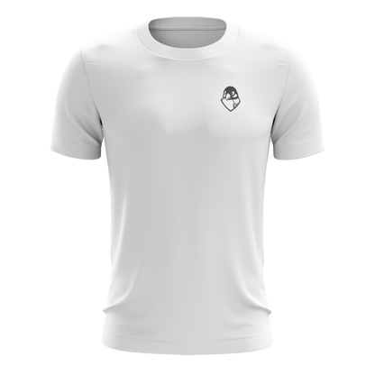 Mission Magpies White Print Tee