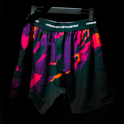 Horizon Purple Hybrid Shorts