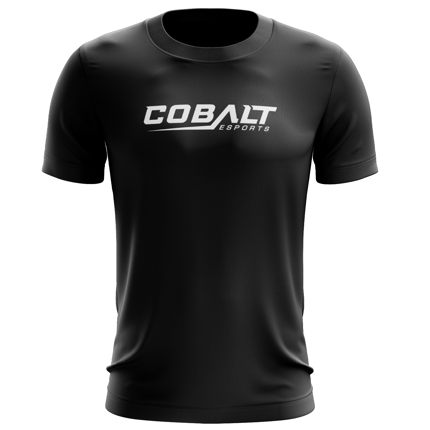 Cobalt Esports Black Print Tee
