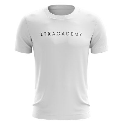 LTXAcademy White Print Tee
