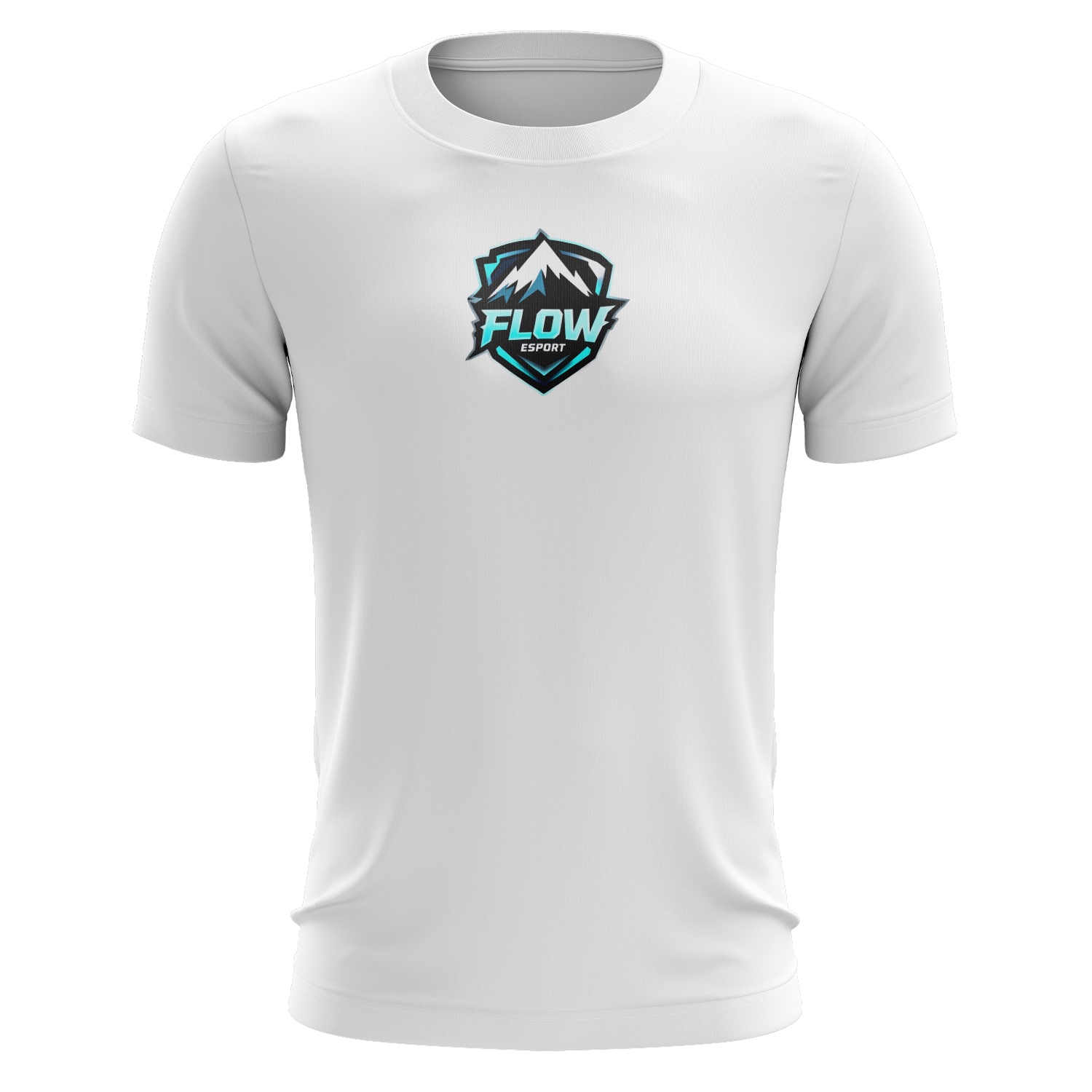 Flow White Print Tee