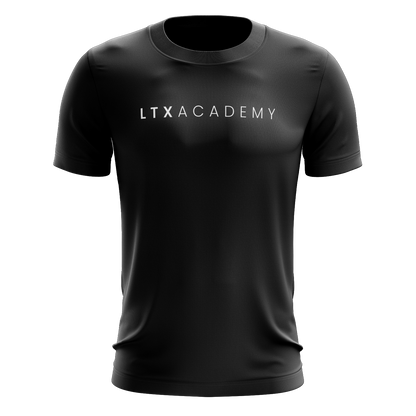 LTXAcademy Black Print Tee
