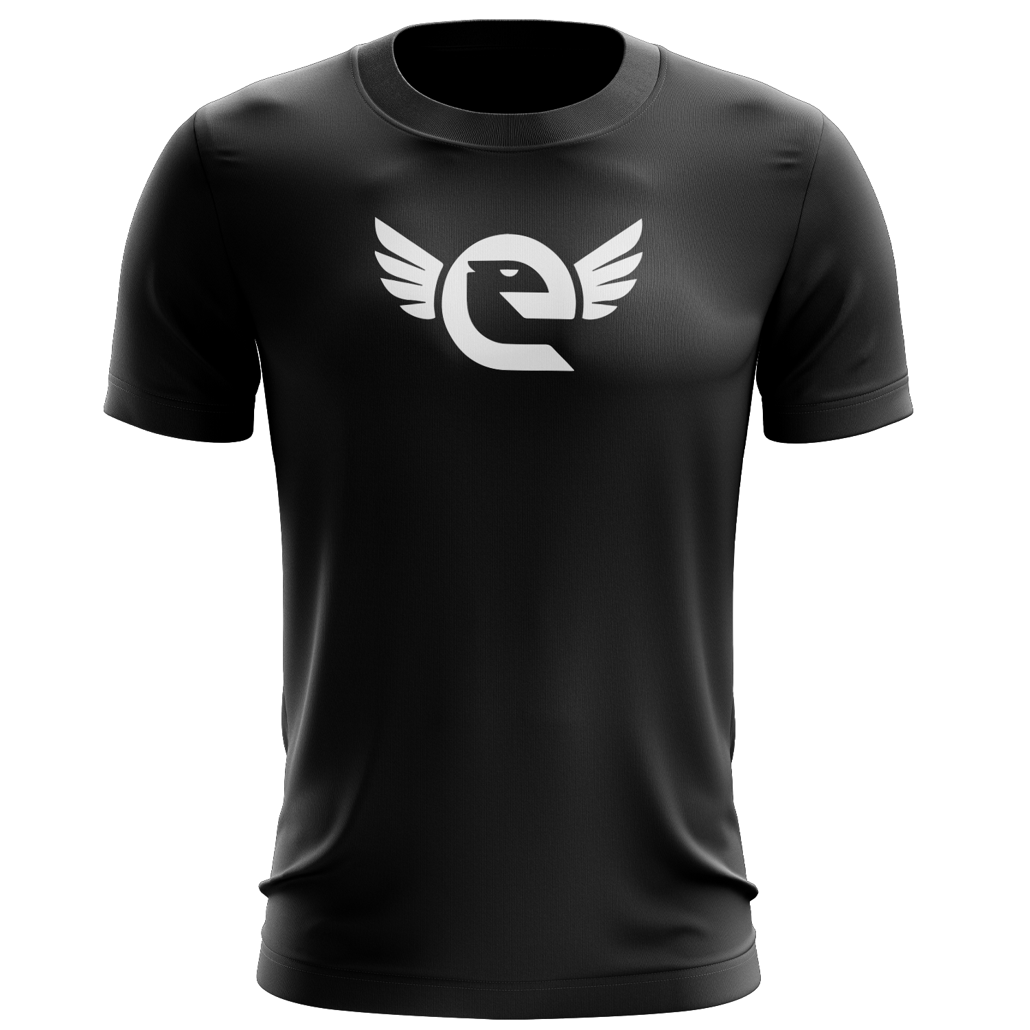 eRize Black Print Tee