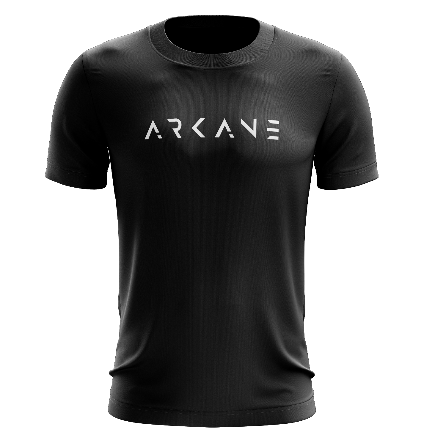 Arkane Black Print Tee