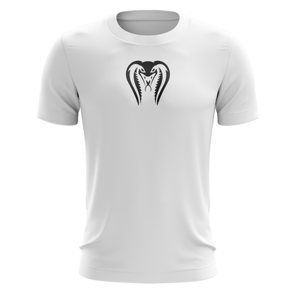 Vicious Gaming White Print Tee