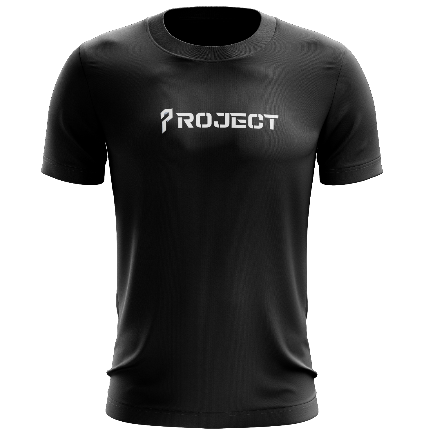 Project7 Black Print Tee