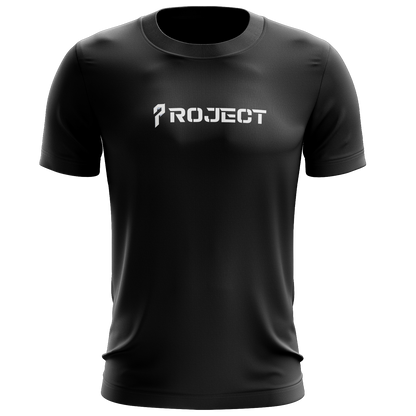 Project7 Black Print Tee