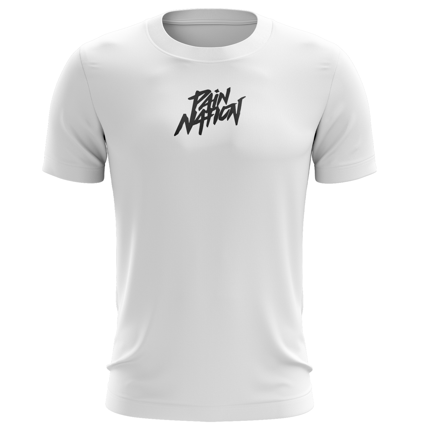 Pain Nation White Print Tee