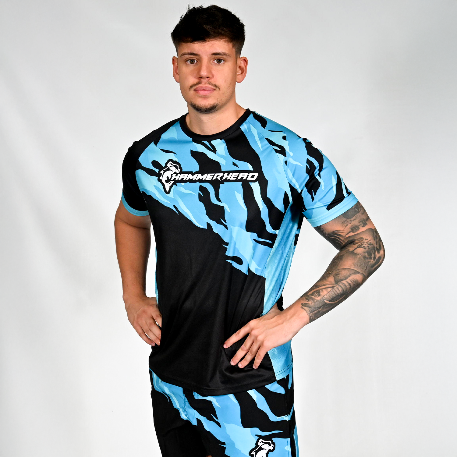 Horizon Blue MMA Tee