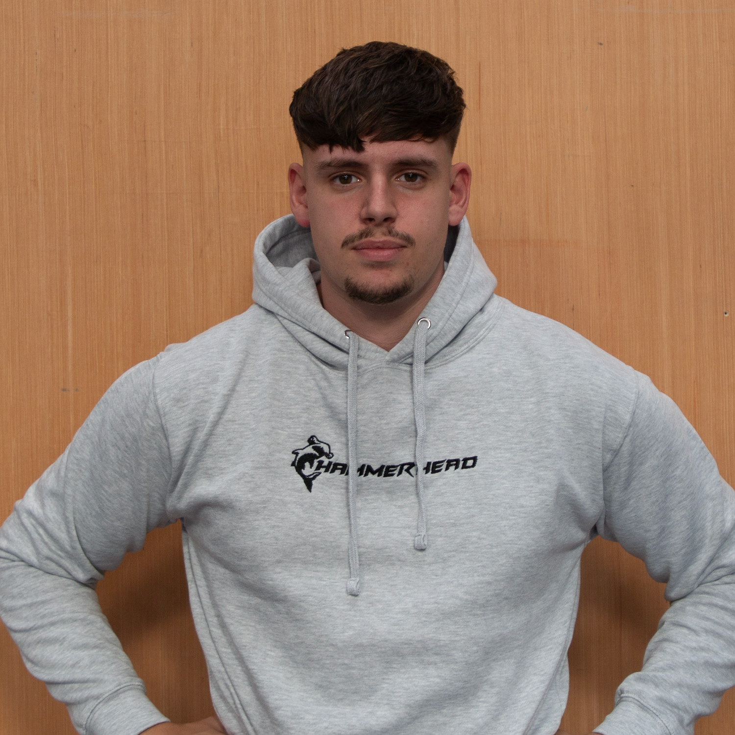 HammerHead Grey Crest Hoodie