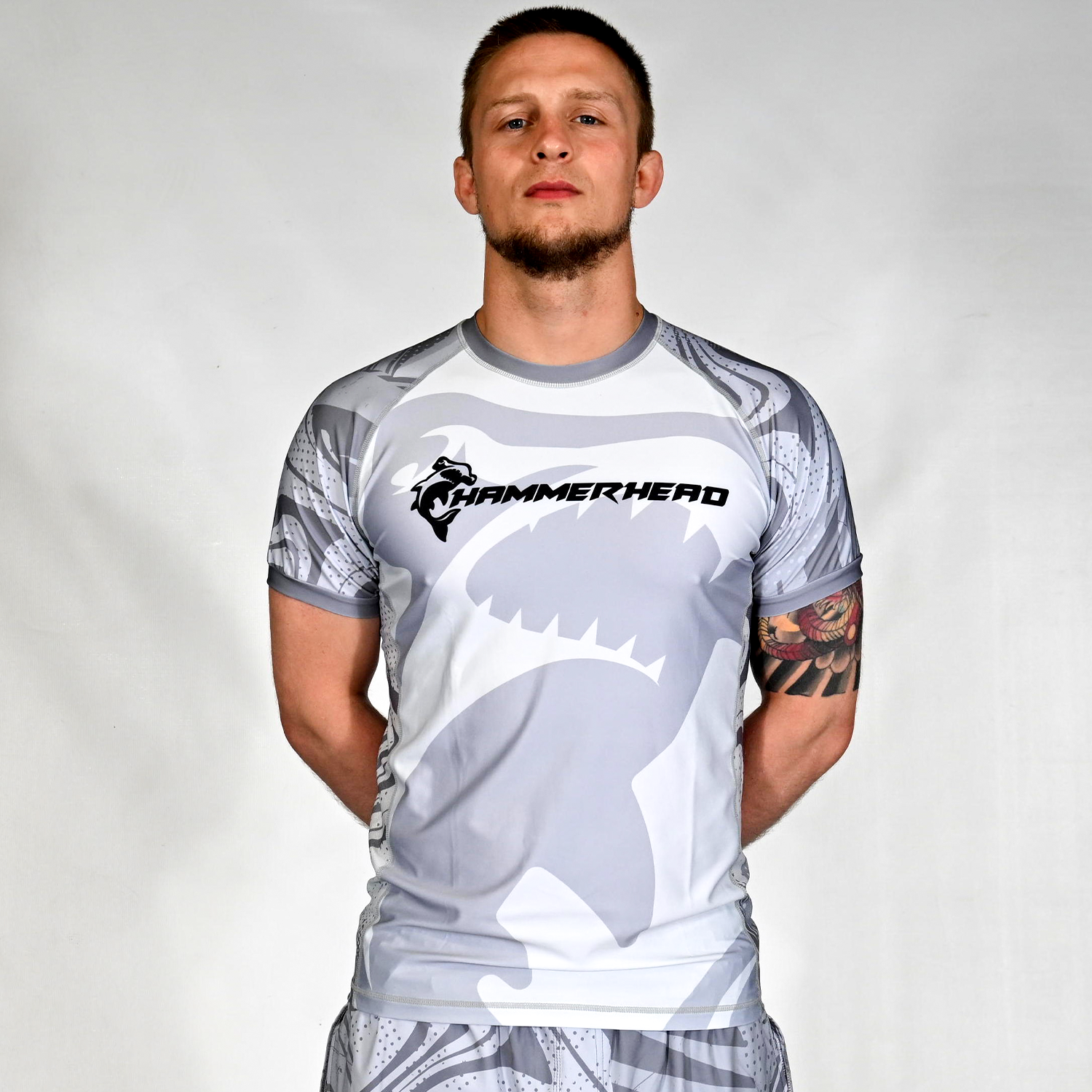 Grey Apex MMA Tee