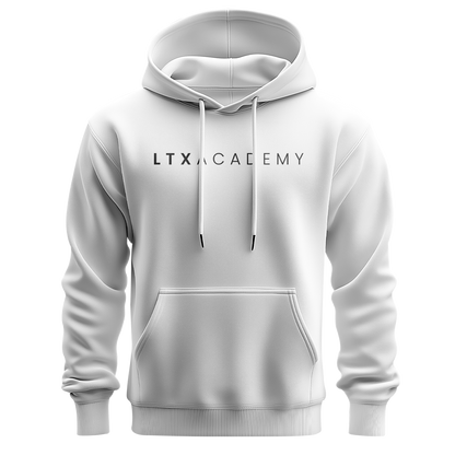 LTXAcademy Casual White Hoodie